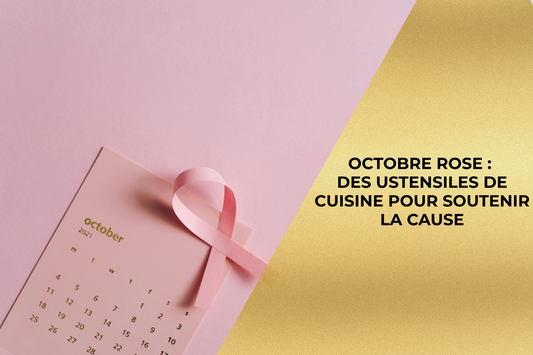 OCTOBRE ROSE : DES USTENSILES DE CUISINE POUR SOUTENIR LA CAUSE