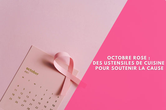 OCTOBRE ROSE : DES USTENSILES DE CUISINE POUR SOUTENIR LA CAUSE