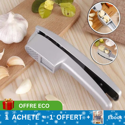 PRESSE-AIL ET EMMINCEUR 2 en 1 - HACHOIR